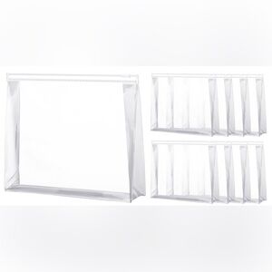 Clear Cosmetic/Toiletry Bags - 4PCS - New